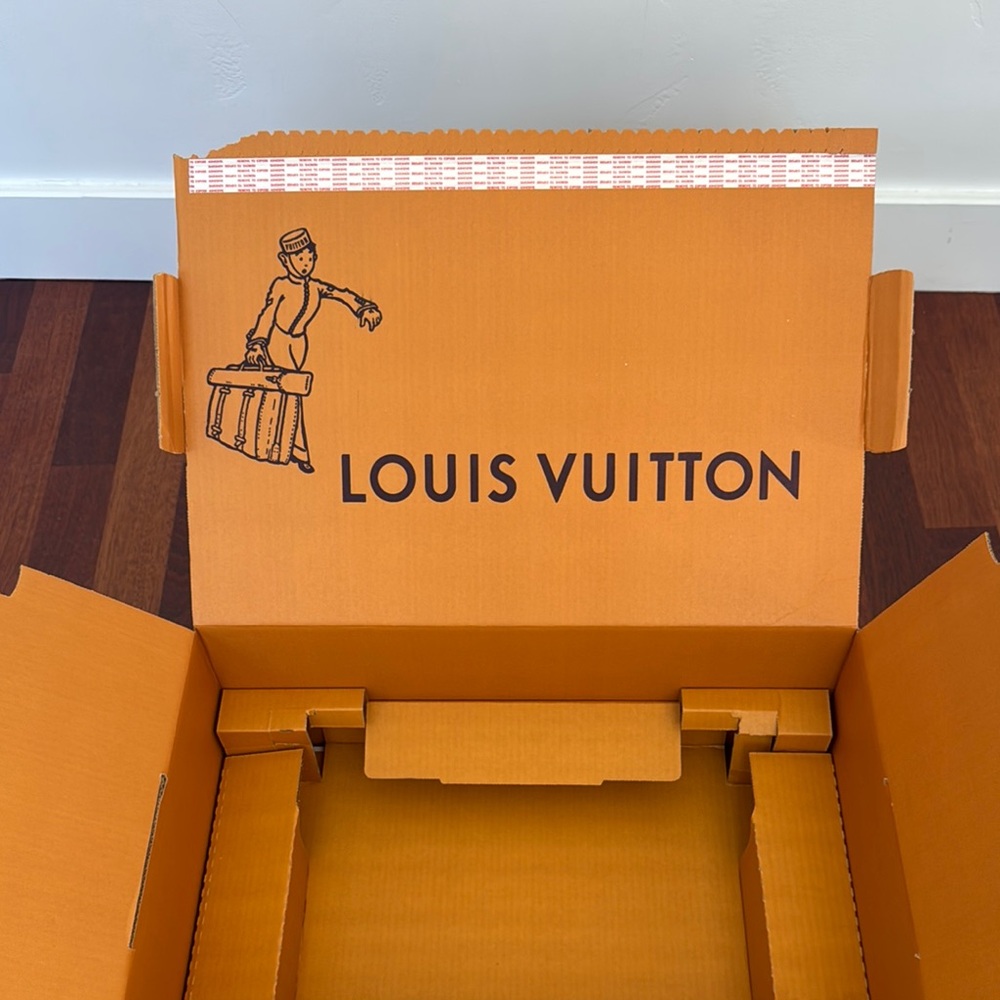 Louis Vuitton Neverfull Shipping /Storage Orange Box - Picture 2 of 16